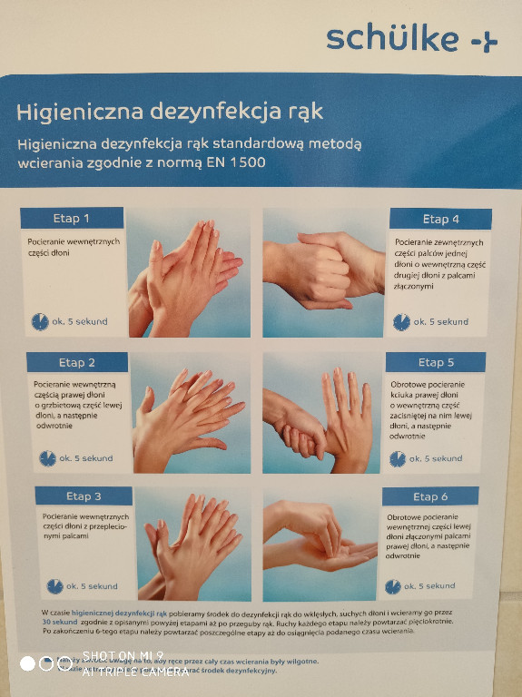Dezynfekcja rąk